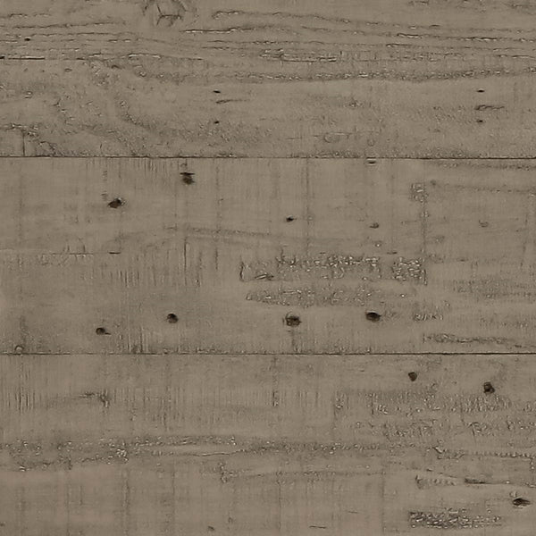 Denver Solid Wood 4Dr Cabinet - Distressed Gray/White