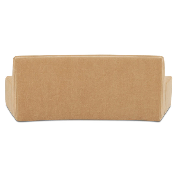 Naomi Convex Sofa in Golden Yellow