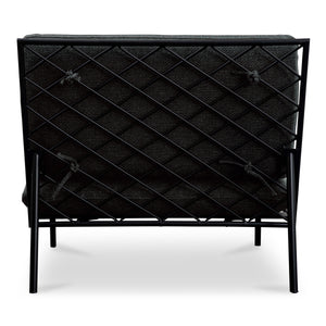 Moe's Salma Outdoor Chair in Grey