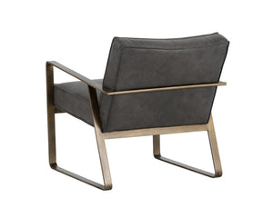 Kristoffer Lounge Chair - Vintage Steel Grey