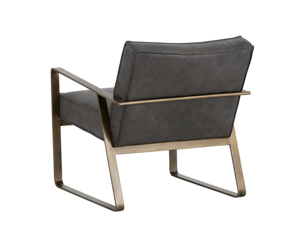 Kristoffer Lounge Chair - Vintage Steel Grey