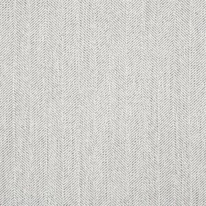 Roy II Frost Gray Upholstered and Brown Wood Frame Arm Chair