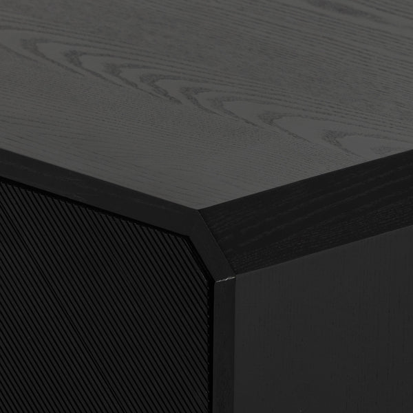 Caspian Sideboard In Black Ash Veneer