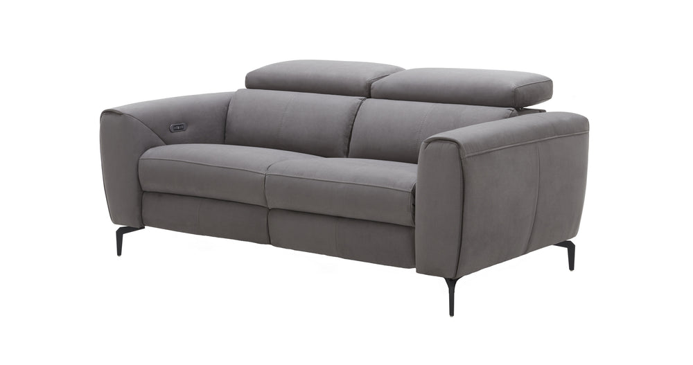 Divine Grey Fabric Love Seat