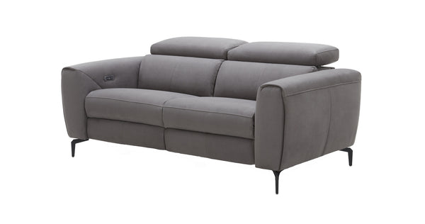 Divine Grey Fabric Love Seat