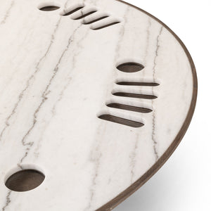 Skye Poker Table - Weathered Dark Oak