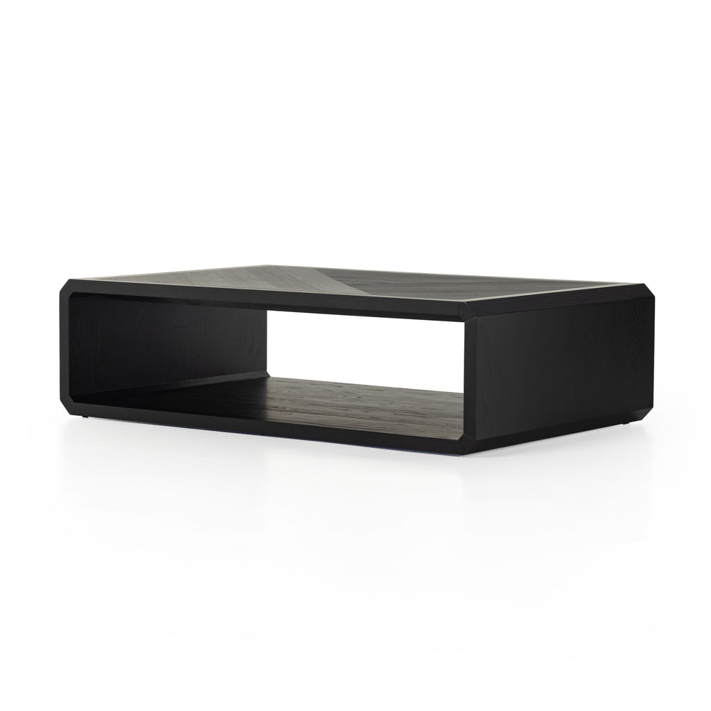 Caspian Coffee Table In Black Ash