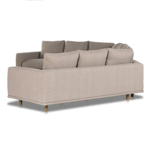 Dom 3 Pc Sectional-Large Wedge In Portland Cobblestone-Distressed Sienna