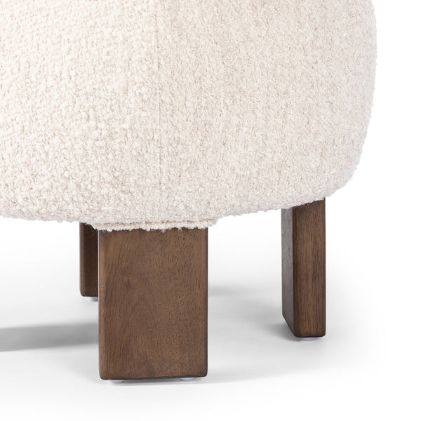 Alma Ottoman In Somerton Ash-Vintage Parawood
