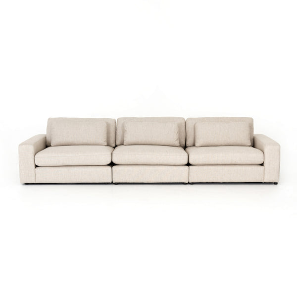 Bloor 3 Pc Sectional in Essence Natural