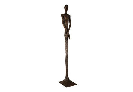 Skinny Male Sculpture, Bronze Finish