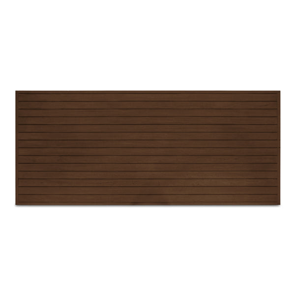 Moe's Esmond Outdoor Dining Table in Brown Teak