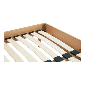 Moe's Colby Queen Bed with Leather Headboard