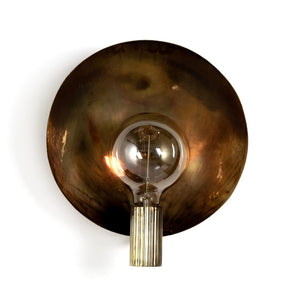 Lund Sconce In Burnt Brass