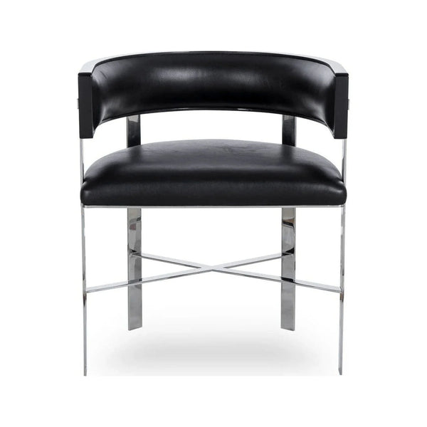 Art Dining Chair - Silver