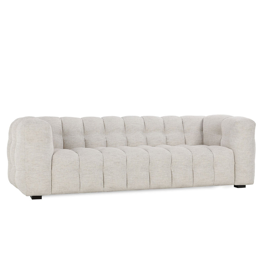 Walter Upholstered Sofa with Tufting in Beige
