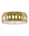 Go-Go Flush Mount In Brass