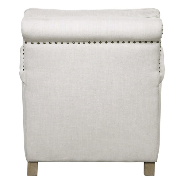 Armstead Antique White Armchair