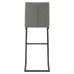 Ronan Bar Stool In Antique Graphite Gray