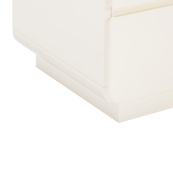 Sagura Cream Nightstand