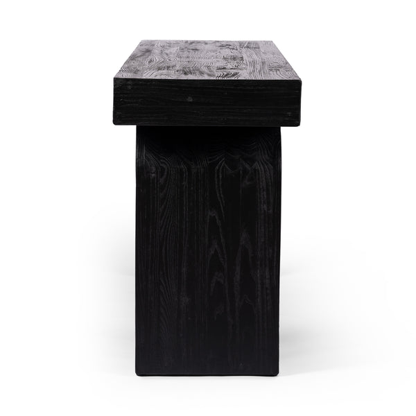 Keane Console Table In Black Elm