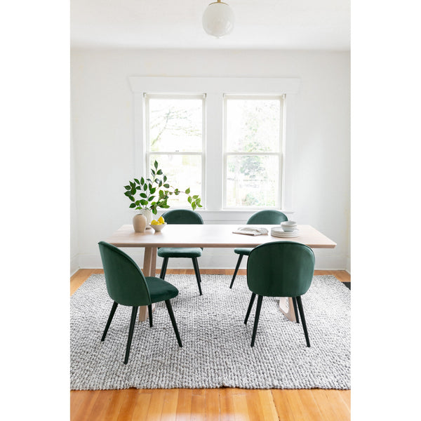 Moe's Silas Dining Table in White Oak