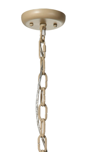 Strand Wood Beaded 1-Light Pendant