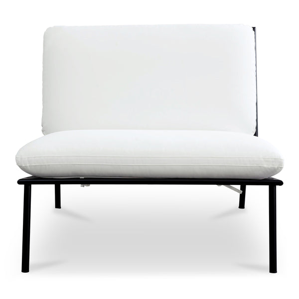 Moe's Salma Outdoor Accent Chair in White