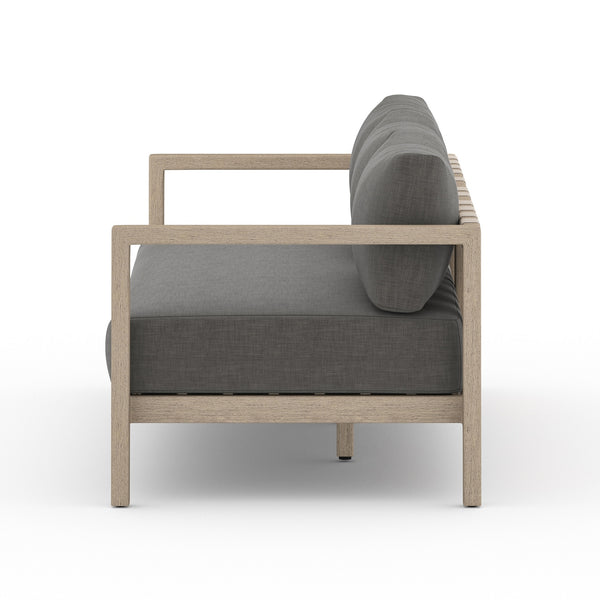 Sonoma Outdoor Sofa In 88" In Brown/Charcoal