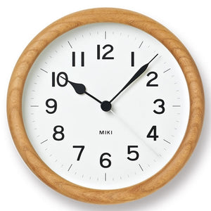 Miki Table Clock - Natural