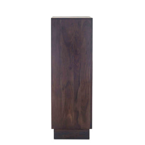 San Marino 34-Inch Acacia Wood Live Edge Dresser in Raw Walnut Finish