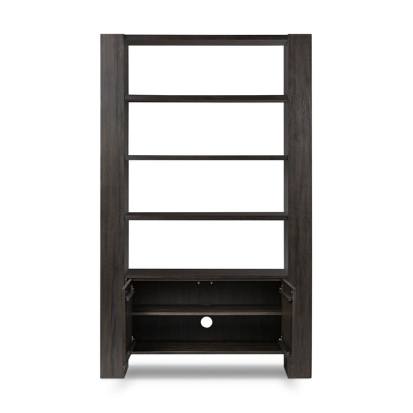 Fisher Bookcase - Smoked Black Veneer