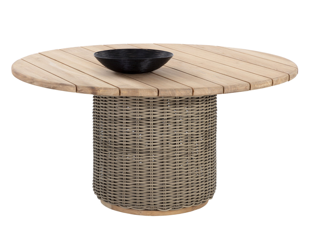 RIVIERA DINING TABLE - ROUND - 60"