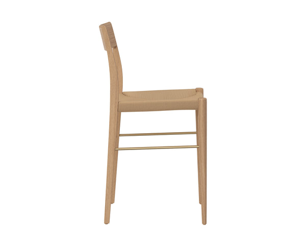 BONDI COUNTER STOOL - LIGHT OAK