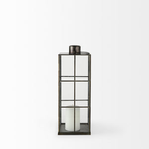 Grimwig (Medium) 8L x 8W x 23H LANTERN W/SHEET BASE WITHOUT BEVEL