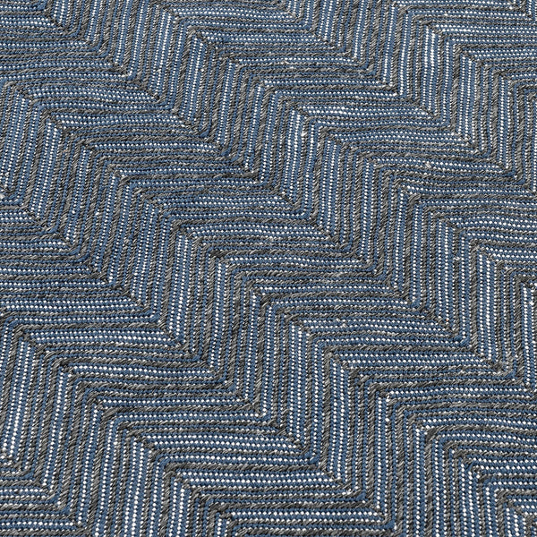 Indoor/Outdoor Augusta Herringbone Rug - Navy 8'x10'