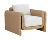 TIBI ARMCHAIR - NATURAL - LOUIS CREAM