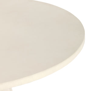 Bowman Outdoor Dining Table 60" In White