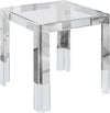 Alberto End Table In Chrome