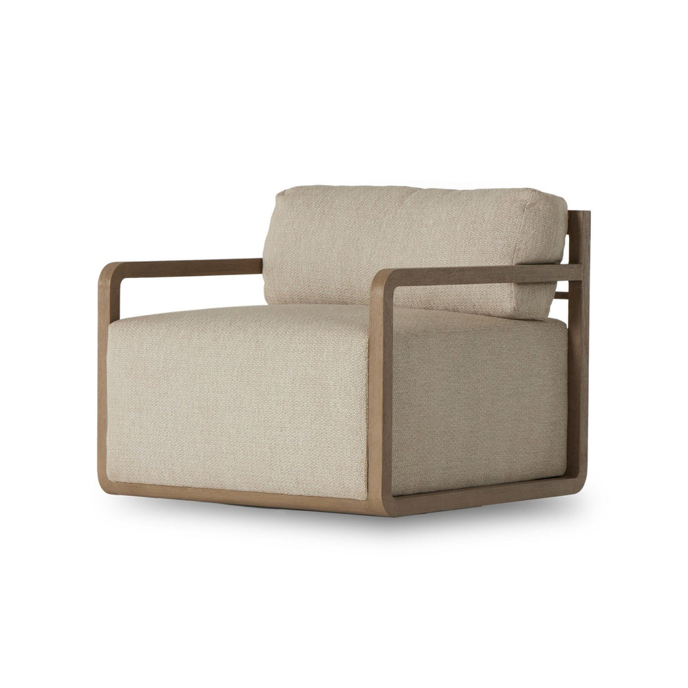 Stroud Outdoor Swivel Chair - Faye Sand