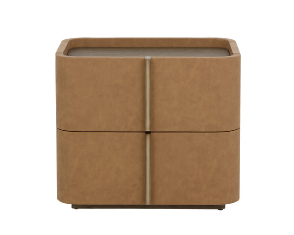 JAMILLE NIGHTSTAND - SMALL - COGNAC
