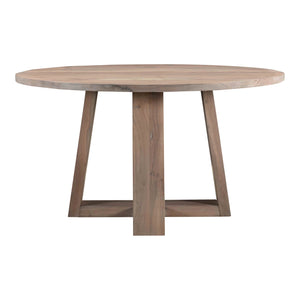 Moe's Tanya Dining Table Light Grey Acacia