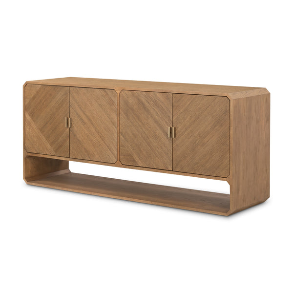 Caspian Sideboard In Natural Ash Veneer