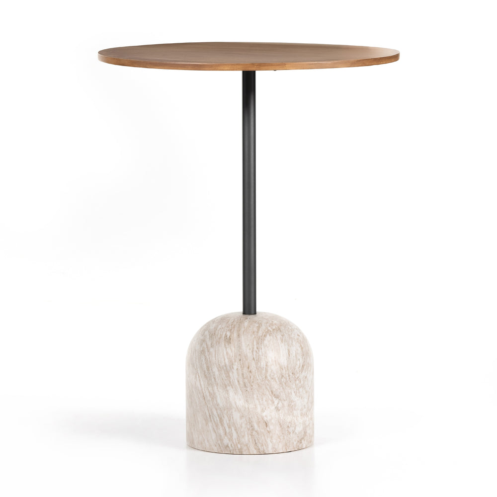 Fay Bar Table In Dark Natural Oak In Bar