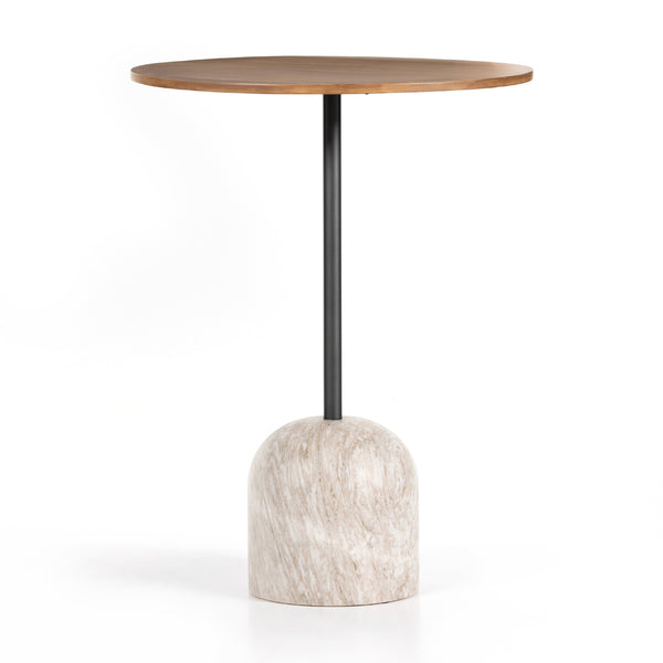 Fay Bar Table In Dark Natural Oak In Bar