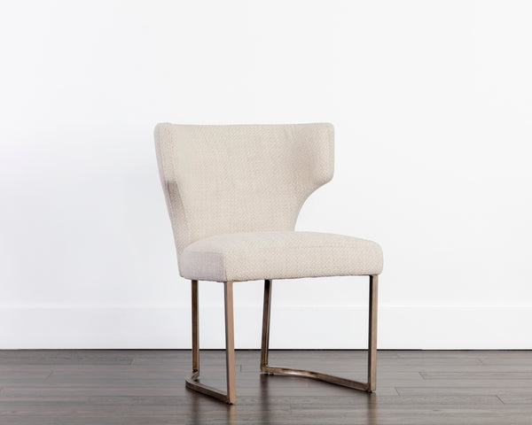 YORKVILLE DINING CHAIR - MOTO STUCCO