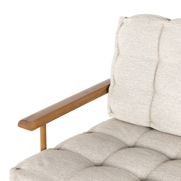 Beck Outdoor Sofa 85" In Natural Teak