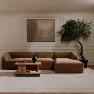 Casey Small Coffee Table in Rustic Oak
