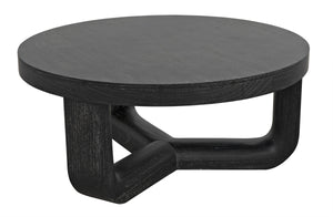 Joel Coffee Table, Cinder Black