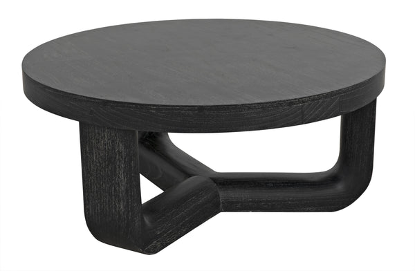 Joel Coffee Table, Cinder Black